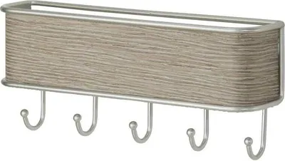 Produktbild von Schlüsselbrett Ablage Holz Schlüsselboard Briefablage Wandorganizer Box mDesign