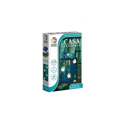 Zdjęcie produktu dla SmartGames - Dom duchów, gry planszowe dla dzieci 6+, gry edukacyjne, 60 wyzwań, puzzle 3D LUDIO