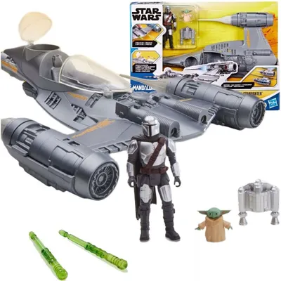 Obrázek produktu pro Star Wars Epic Hero Series The Mandalorian's N-1 Starfighter, Kosmická loď, 4 rok/roky, Plast, Vícebarevný