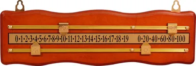 Obrázok produktu pre Snooker Anzeiger für 2 Personen 41x12 cm