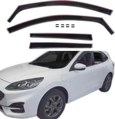 Image de GP Déflecteurs Deflecteurs D'Air Pour Ford Kuga 3 Depuis 2019 4pcs, Aérodynamique, Montage Facile