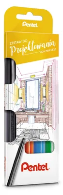 Immagine prodotto di Set di pennarelli da disegno, 4 colori