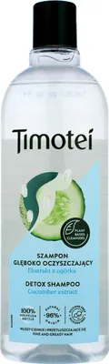 Produktbild von Timotei Tiefenreinigendes Detox-Gurken-Shampoo 400ml