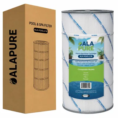 Image de Filtre à eau Alapure, compatible avec les filtres à eau de piscine Hayward C800EURO / CX800RE, productTiles.product.images.aiGenerated
