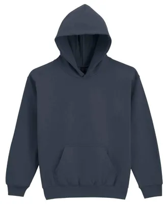 Immagine prodotto di Gildan - Felpa con cappuccio "Softstyle" per bambini, peso medio, pile LT2559 (XL) (grigio melange)