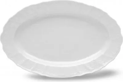 Zdjęcie produktu dla Thun 1794 Owalna miska, 39 cm, biała, Bernadotte, czeska porcelana, Thun