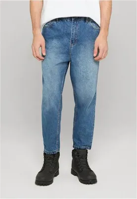 Image de Hommes Urban Classics Jean fuselé court middeepblue - 34