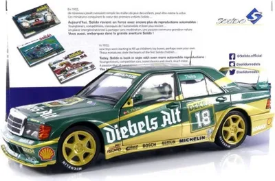 Produktbild von Mercedes-Benz 190 EVO II #18 Deutsche Tourenwagen Masters 1992 - 1:18 - Solido