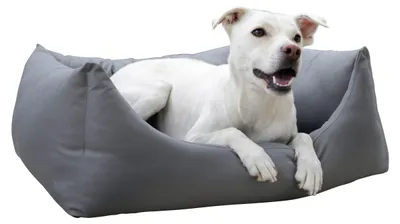 Kuschelbett Oxford Place, hellgrau, 70 x 85 cm