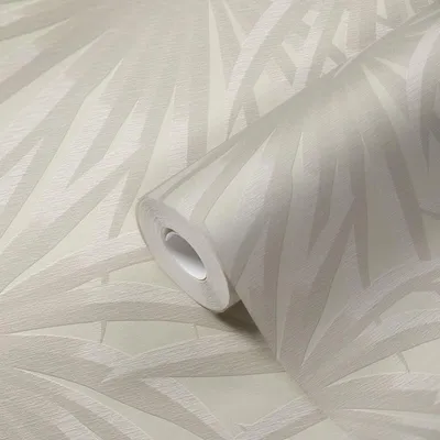 Zdjęcie produktu dla Tapeta flizelinowa 39338-1 Casual Living liście palmowe jasnoszary