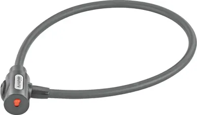 Immagine prodotto di PROPHETE_Chiusura a cavo con supporto, dimensioni: 800 mm, Ø 12 mm, tecnologia laser, 1 chiave standard + 1 chiave LED_6174