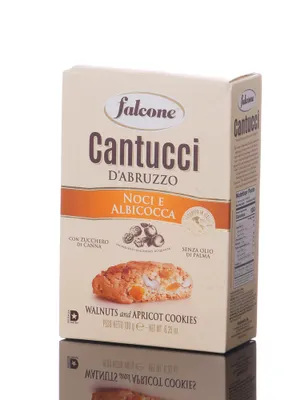 Produktbild von Falcone Cantuccini Noci E Albicocca 1x180g