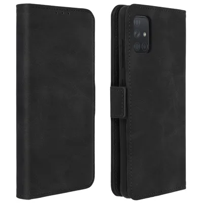 Immagine prodotto di Avizar, flip cover con slot per schede / funzione stand per Samsung Galaxy A51, nero