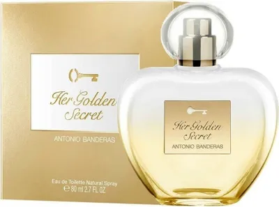 Obrázek produktu pro Antonio Banderas Zlaté Tajemství Mužská Vůně, 80ml - Elegance a svůdnost v jednom lahvičce