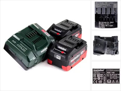 Produktbild von Basic-Set 685122000 2 x 5,5 Ah-LIHD + Ladegerät ASC 30-36