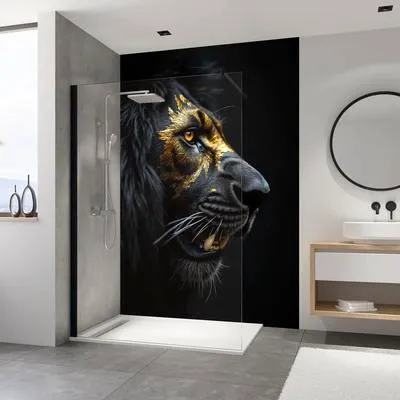 Produktbild von Duschrückwand BREUER Foto Löwe 255 x 100 cm 9480604000203