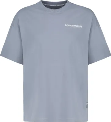 Produktbild von Sublevel Oversized T-Shirt mit Downtown Club Logo Slogan Größe: L