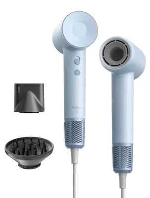 Obrázok produktu pre SE Fúkač na vlasy 105 000 ot./min, 21 m/s, 200 M, ionizátor, vysokorýchlostný motor, modrá farba