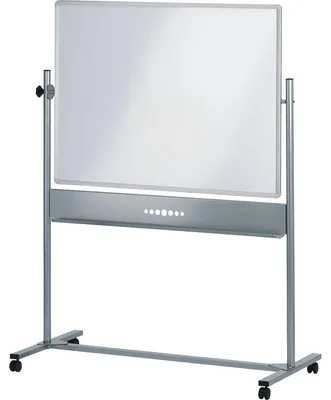 Produktbild von Nobo Prestige Emaille magnetische mobile Tafel, 1500 x 1200, 1500 x 1200 mm, Emaille, Horizontal, Tragbar, Magnetisch