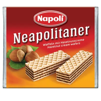 Image de Napoli Napolitains gaufrettes croustillantes à la crème de noisettes 65g