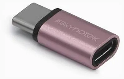 Zdjęcie produktu dla Adapter micro USB na typ c aluminiowy szybkie ładowanie