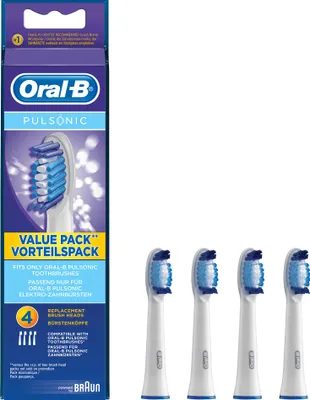 Produktbild von Oral-B Pulsonic, 4 Stück(e), Weiß, 3 Monat( e)