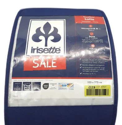 Produktbild von Steppbett Irisette Lotte Mono Größe 155x220cm