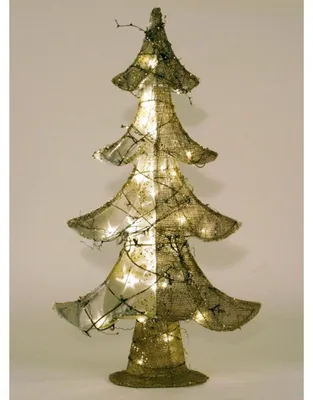 Image de Sapin de Noël LED en jute Décoration de Noël Sapin de Noël Sapin décoratif Avent