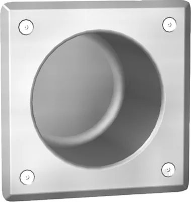 Produktbild von KWC AR WC-Rollenfach, HEAVY DUTY, Edst., 180x180x105 mm, Unterputz, für 1 Rolle