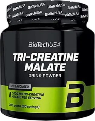 Immagine prodotto di BioTech USA Tri-Creatina Malato 300 g / Altre forme di creatina / Tri-Creatina Malato in polvere