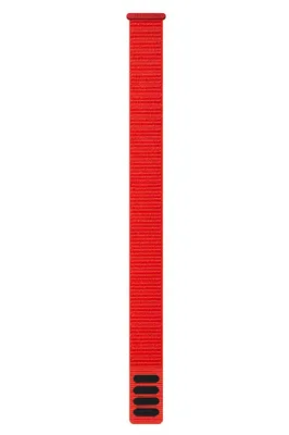 Produktbild von Garmin UltraFit-Armband 22mm Nylon flammenrot