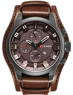 Obrázok produktu pre Pánske hodinky CURREN 41611 s hnedým remienkom KP41611