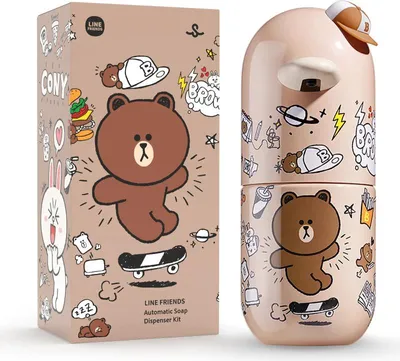 Obrázek produktu pro Automatický dávkovač pěnového mýdla SIMPLEWAY pro děti Simpleway Model: Brown,