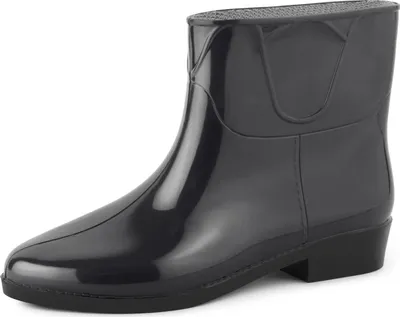 Produktbild von Ladeheid Damen Kurze Gummistiefel LAZT201801 (Schwarz/Schwarz, 38 EU)