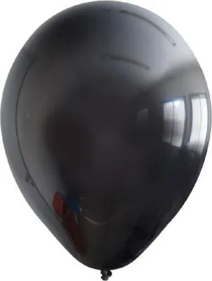 Obrázok produktu pre Kalisan - Balóniky, latexové, 100 ks SG23736 (jedna veľkosť) (čierne)