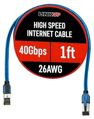 Zdjęcie produktu dla Kabel ethernet cat 8 RJ45 40 gb/s do routera komputera 0 3