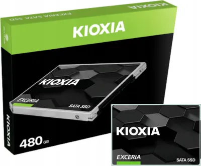 Produktbild von Kioxia Exceria 480Gb Sata 6Gbit/S 2.5 Ssd - Beschleunigen Pc Oder Laptop
