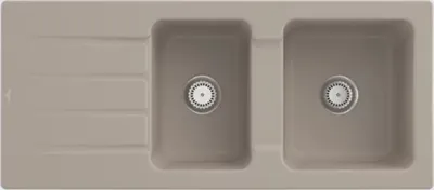 Produktbild von Villeroy & Boch Keramikspüle 338001AM, Architectura 80 Einbauspüle - inkl.