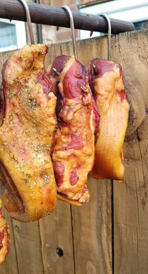 Produktbild von S Haken zum Räuchern von Fleisch 17cm x 10 - Fleischhaken, Metzgerhaken