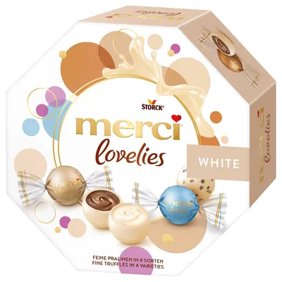Produktbild von merci lovelies White 185g