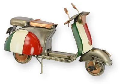 Produktbild von Blechmodell Roller Replikat Retro Design Dekoration