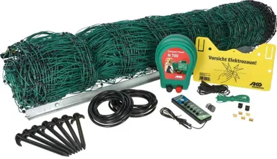Produktbild von AKO PoultryNet All-In-One Kit 230?V, Komplettset Hühnernetz, Weidezubehör