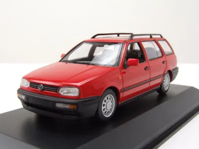Produktbild von Maxichamps 940055511 VW Golf 3 Variant Kombi 1997 rot 1:43