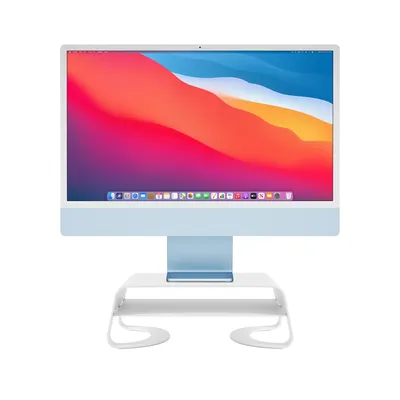 Produktbild von Twelve South Curve Riser, Freistehend, 81,3 cm (32"), Weiß
