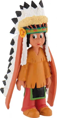 Produktbild von Yakari Figur Yakari Mit Federschmuck 6 cm