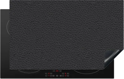 Produktbild von KitchenYeah© Herdabdeckplatte Leder - Textur - Tierhaut , 83x51cm, Küche Deko, Glaskeramikkochfeld Herdabdeckung, Abdeckplatte fùr Kochfeld