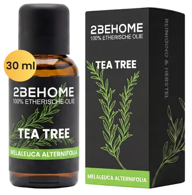 Produktbild von 2BEHOME Ätherisches Öl Teebaum – 30 ml – 1 Stück – Ätherisches Öl für die Aromatherapie