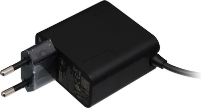 Produktbild von Lenovo Netzteil, USB-C, 65 W, 2-polig, EU - Schwarz