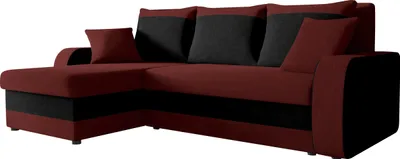 Produktbild von MIRJAN24 Ecksofa Kris, Stilvoll Eckcouch mit Bettkasten und Schlaffunktion, L-Form Couch, Schlafsofa (Mikrofaza 0045 + Mikrofaza 0015)