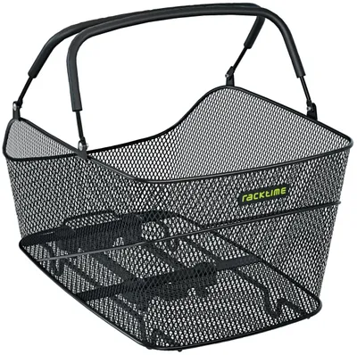 Zdjęcie produktu dla Koszyk systemowy Racktime Baskit Trunk Mid 30x25x44cm, czarny, 24ltr, z adapterem